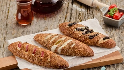 Kaşarlı Simit