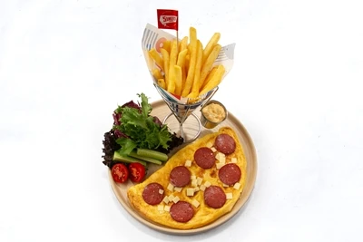 Sosisli Omlet