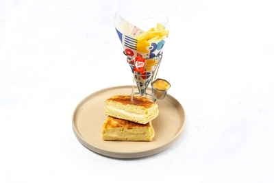 kasarli bazlama tost